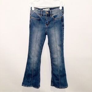 Girls High-Rise Abercrombie and Fitch Flare Jeans - SIZE 7/8